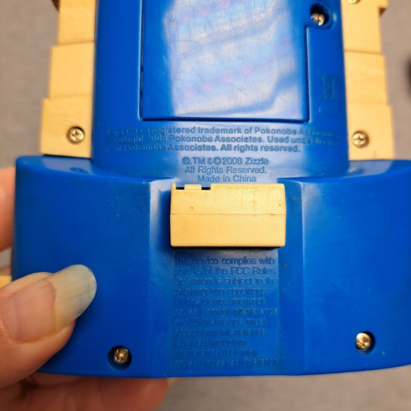 JENGA ELECTRONIC HANDHELD GAME 2008 ZIZZLE TRAVEL PACKABLE FUN TESTED AND WORKS - Picture 7 of 7